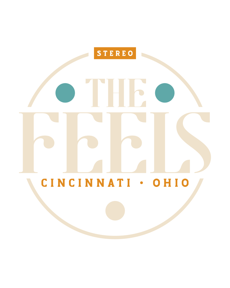 The Feels STEREO badge logo